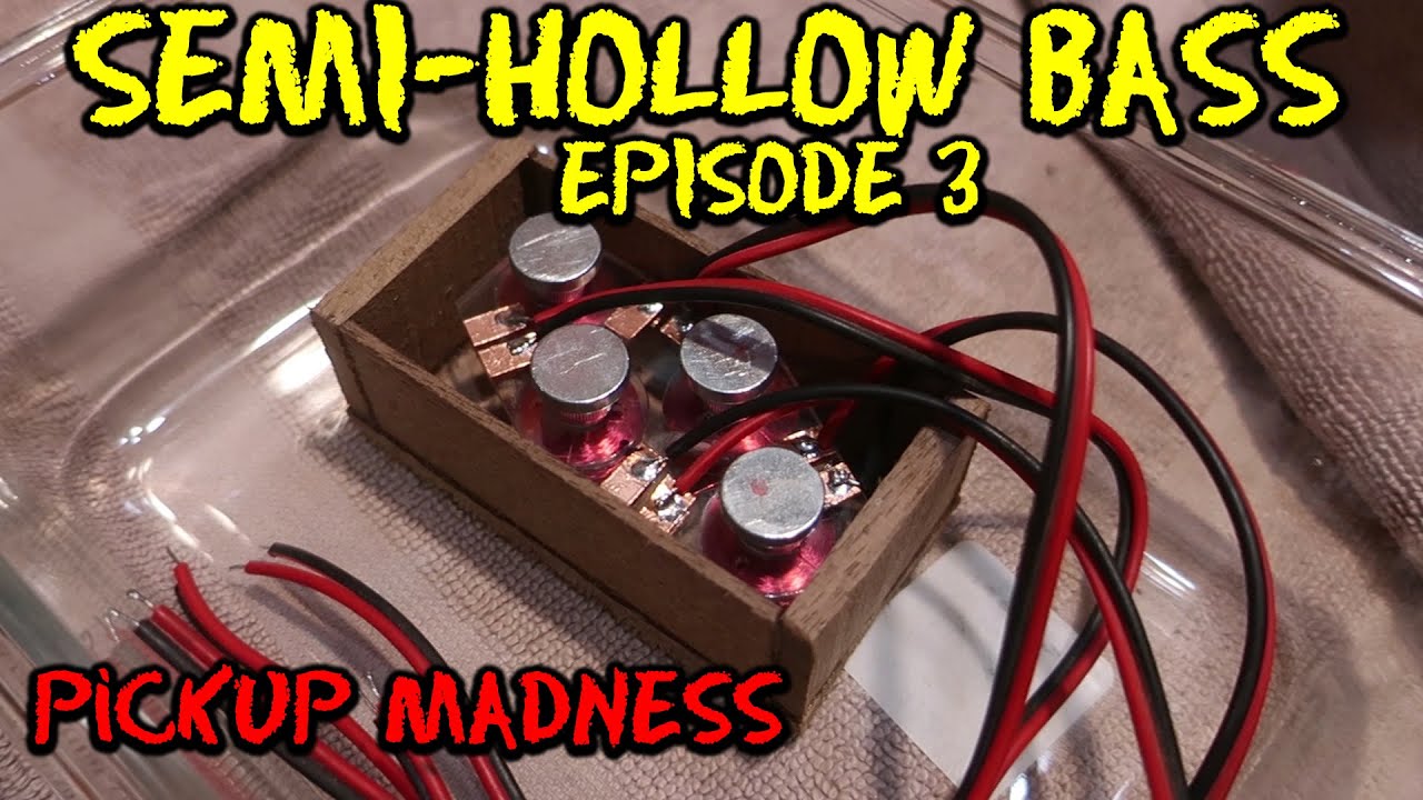 Semi-hollow Bass Build - Episode 3