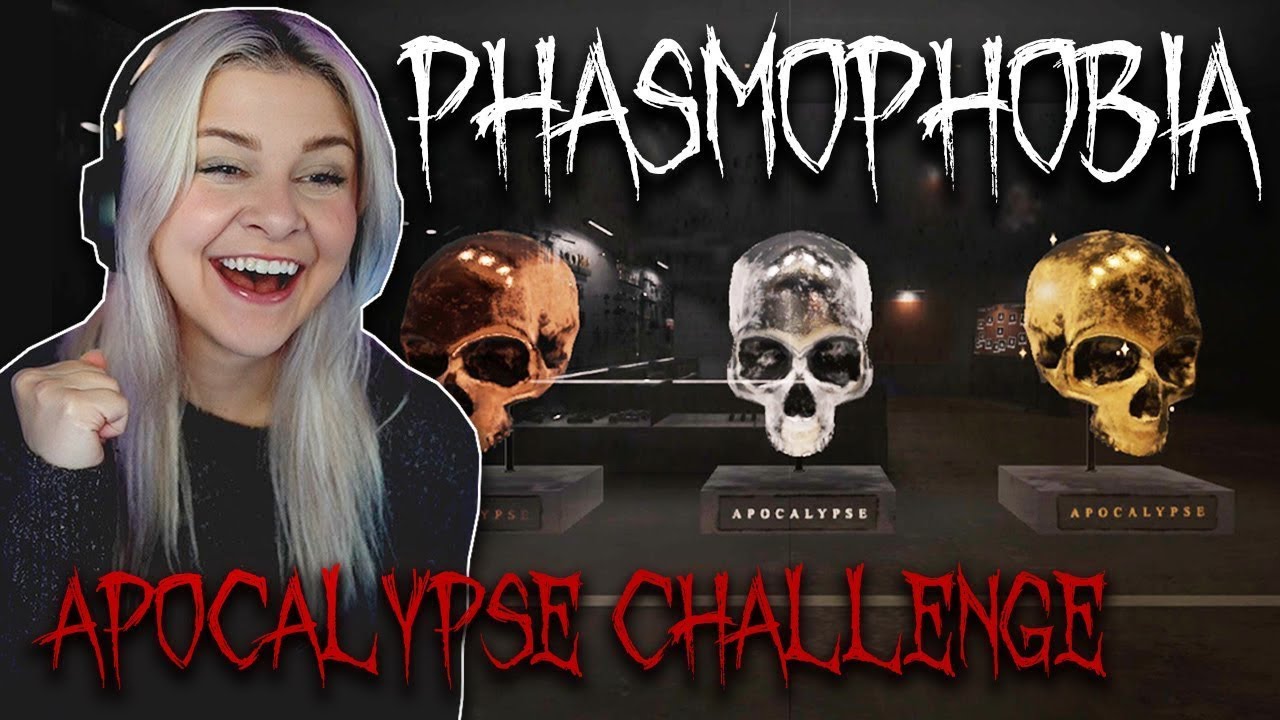 I DID IT!!  My Journey with Bronze, Silver, & GOLD | Apocalypse Challenges in Phasmophobia