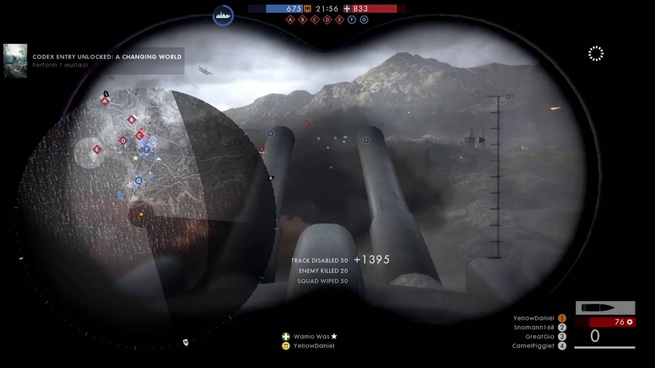 Dreadnought Destruction BF1 Gameplay