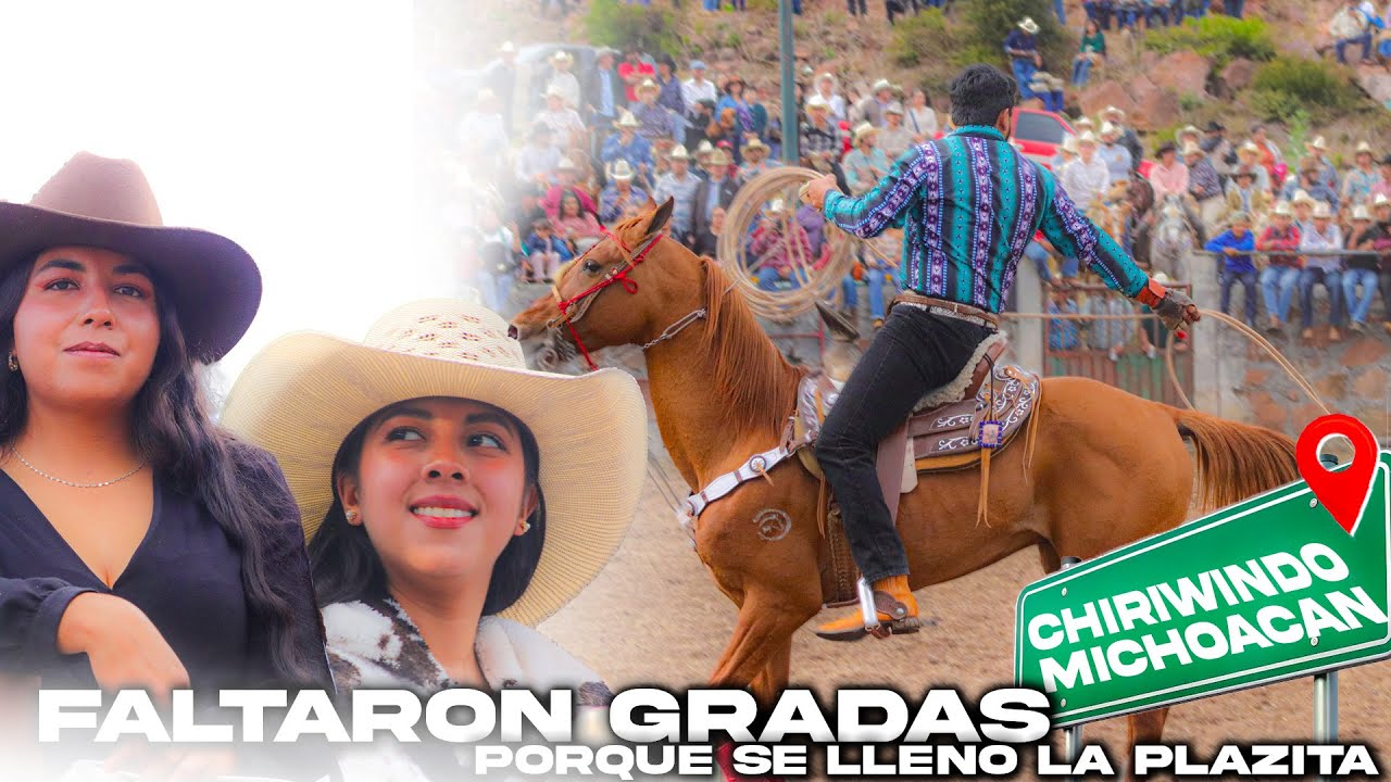 ¡CHARROS EN PROBLEMAS! EN ASIENTO DE PIEDRA “EL CHIRIWINDO”, MICHOACÁN.