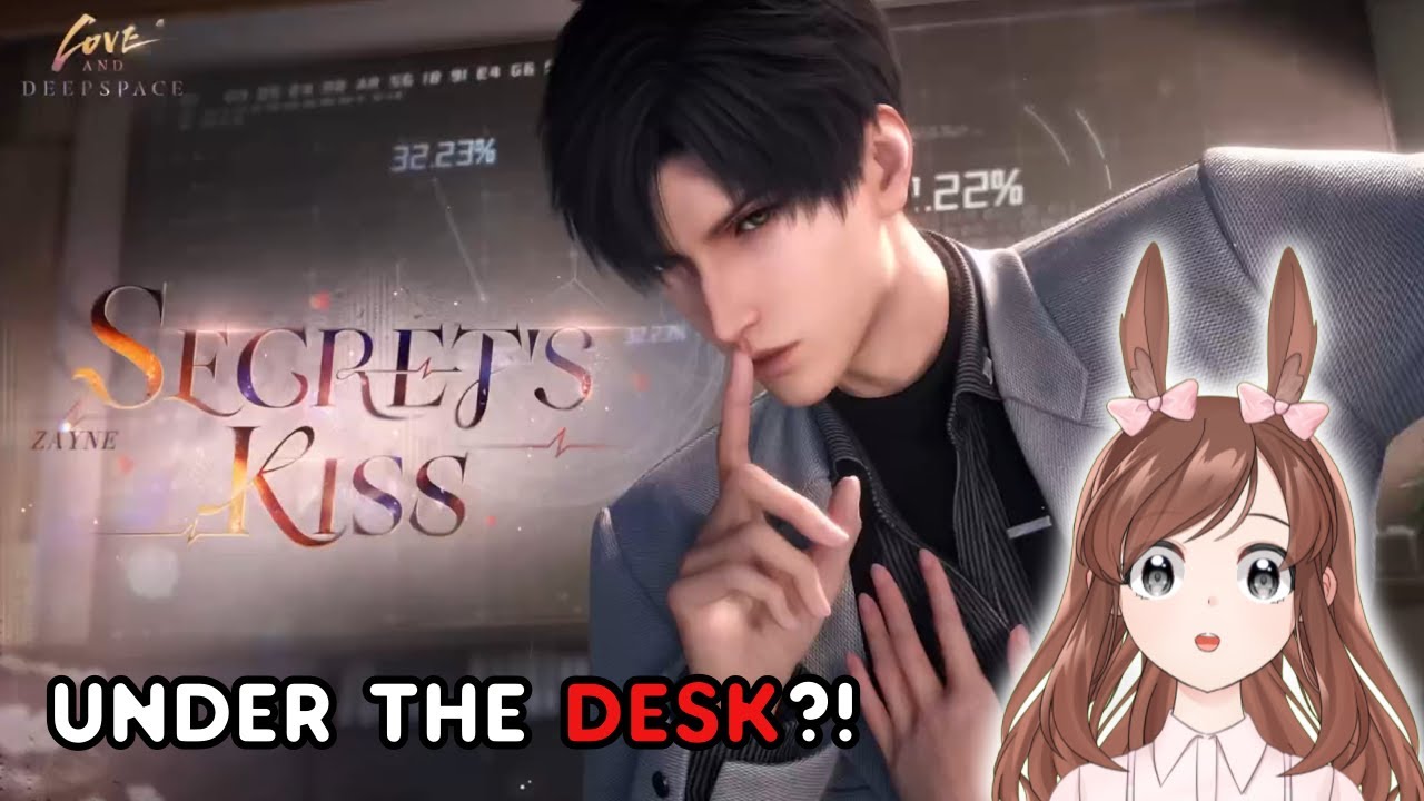 WE UNDER THE DESK?!❄️|LOVE AND DEEPSPACE - Secret's Kiss Reaction