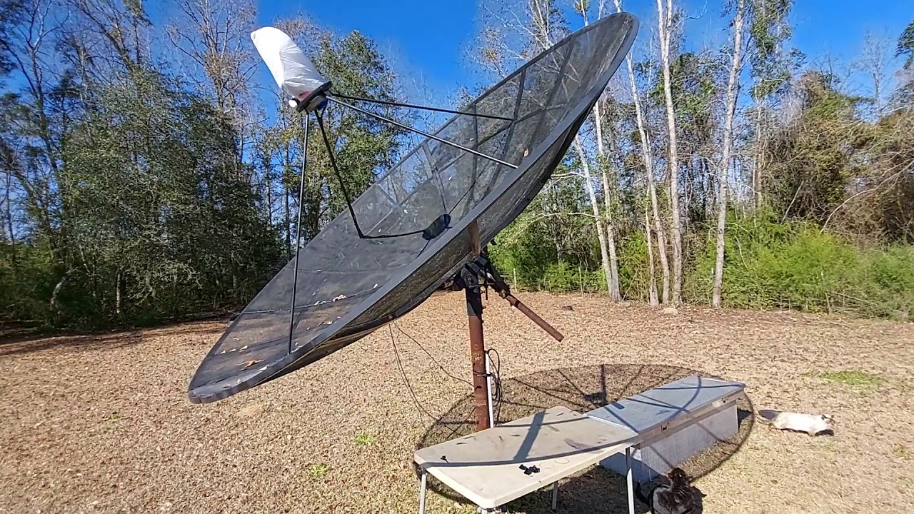 Satellite dish troubleshooting and repair
