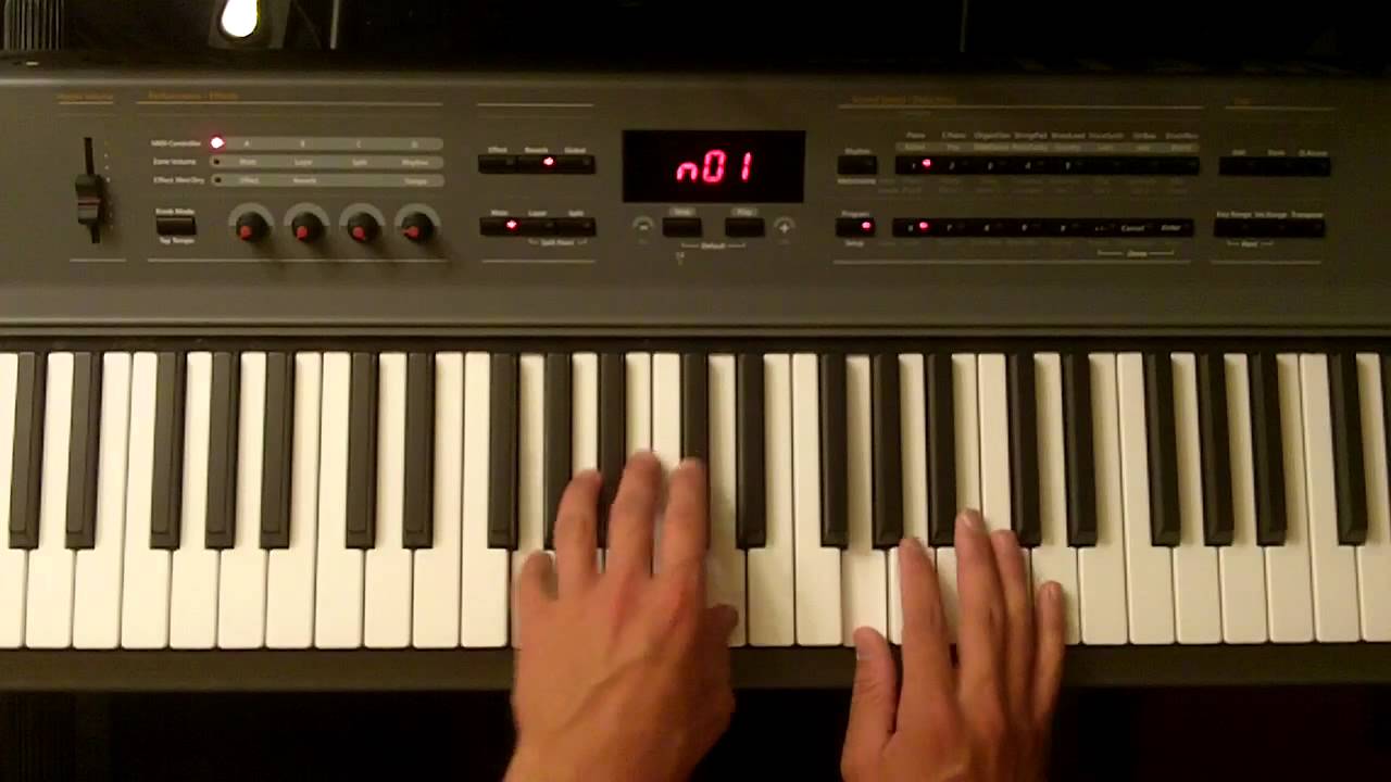 WALKING IN MEMPHIS Piano tutorial
