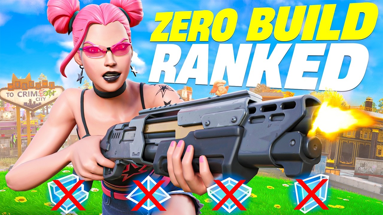I Finally Tried ZERO BUILD Ranked!