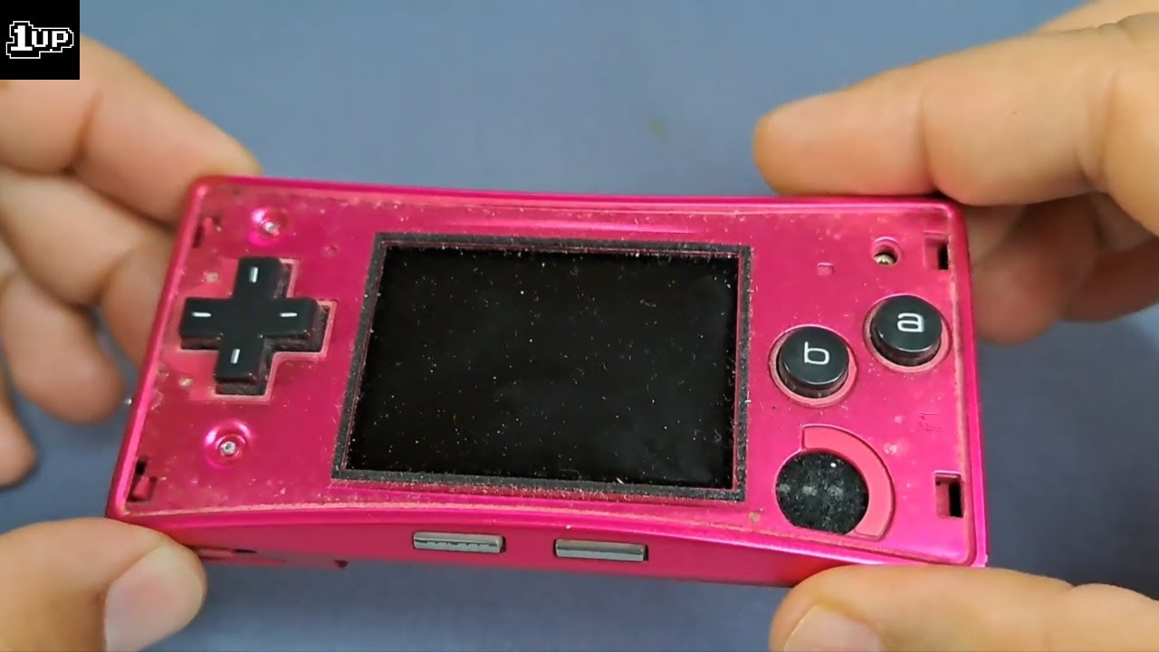 Nintendo Gameboy Micro Teardown and Clean-up | $10 find