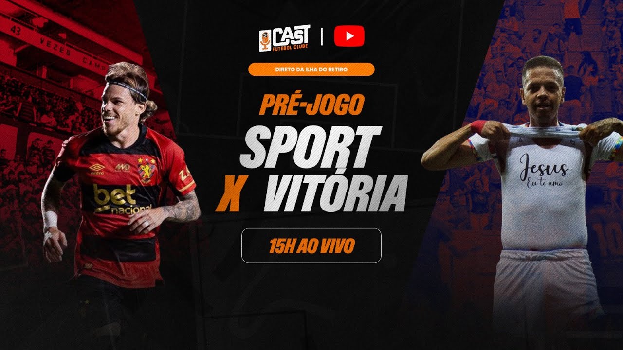 SPORT X VITÓRIA | CAMPEONATO PERNAMBUCANO 2026 | PRÉ-JOGO AO VIVO | CAST FC