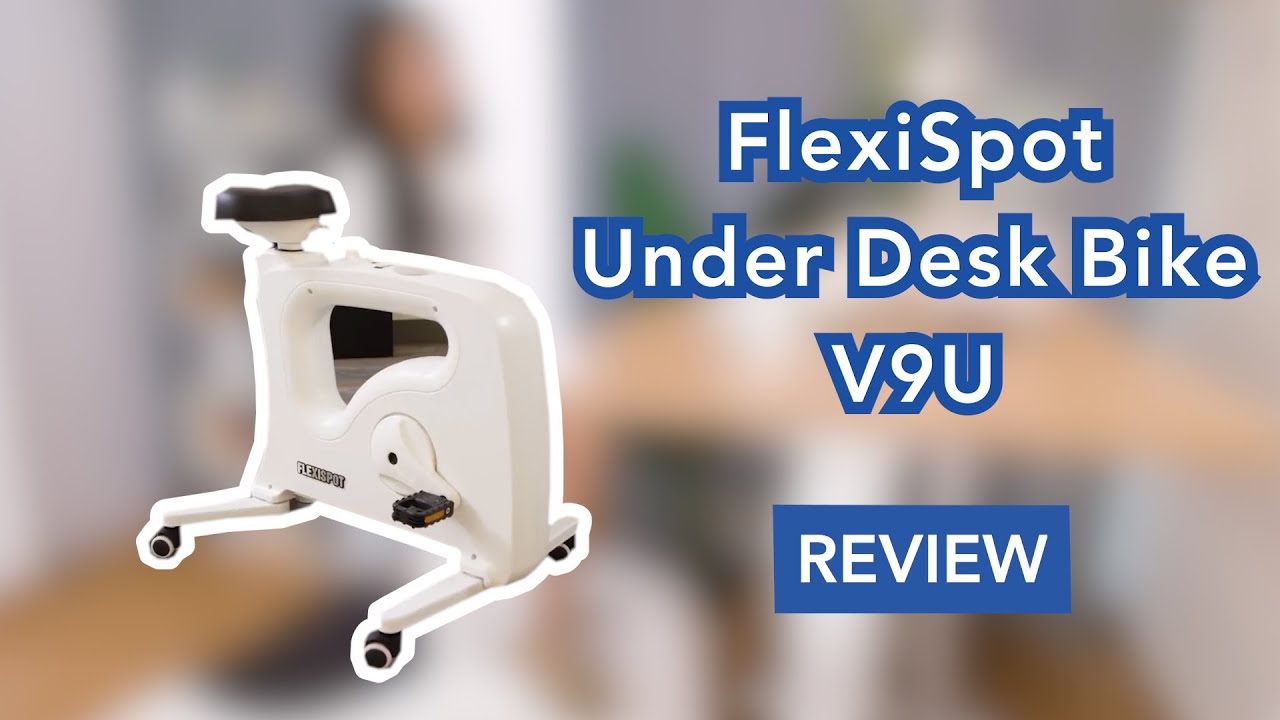 FlexiSpot Under-desk Bike V9U Review| Work From Home Setup