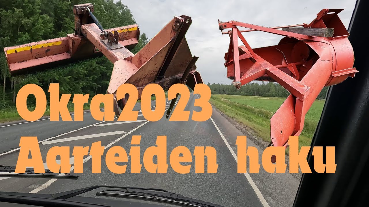 Reissuvideo - Okra 2023 - Romujen eli aarteiden haku - Ford 7000
