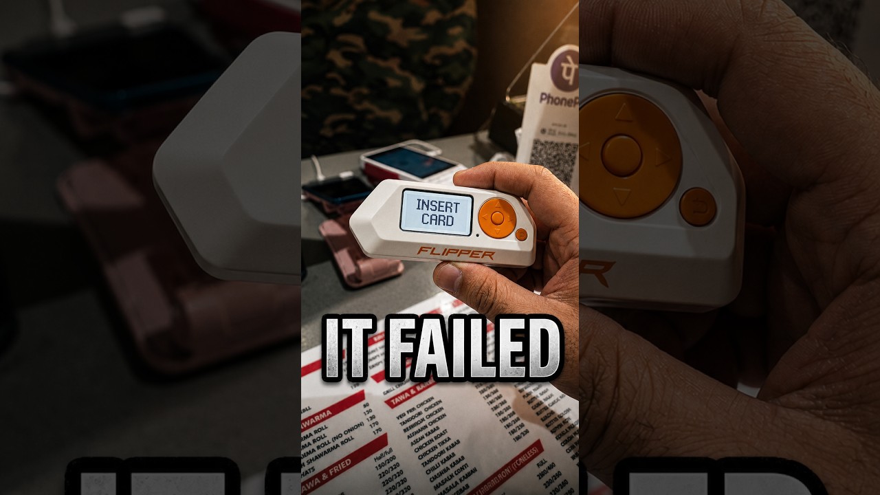 Почему тест NFC-карты Flipper Zero оказался полной катастрофой #шорты