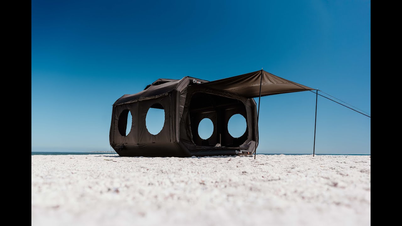 Luxury Camping in 4 minutes. The Cube = Game-Changer