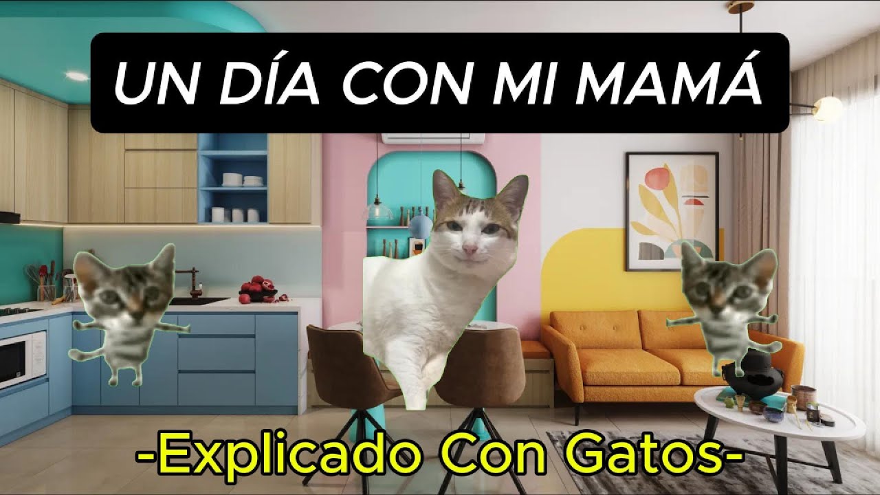 UN DIA CON MAMÁ (Explicado Con Gatos)