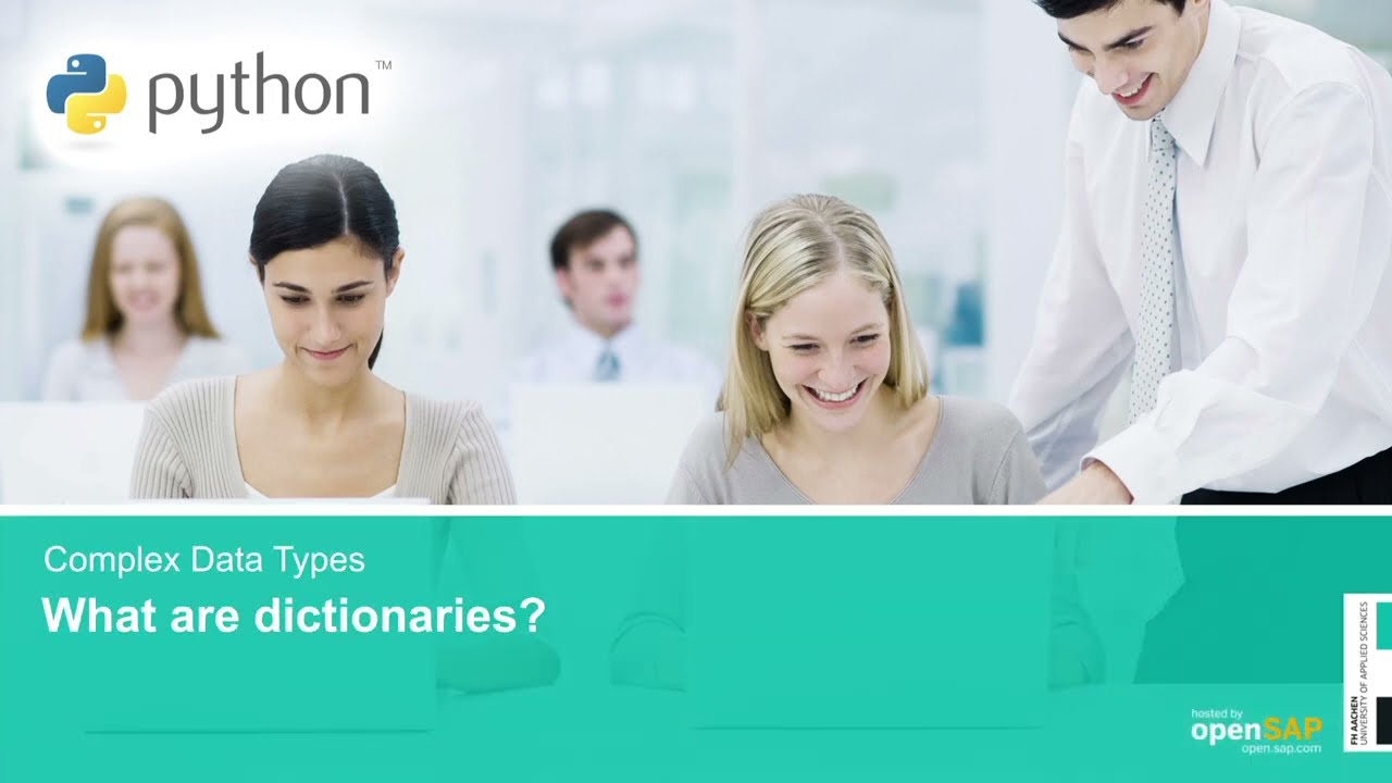 Python for Beginners - Week 3 Unit 2 - What are dictionaries?