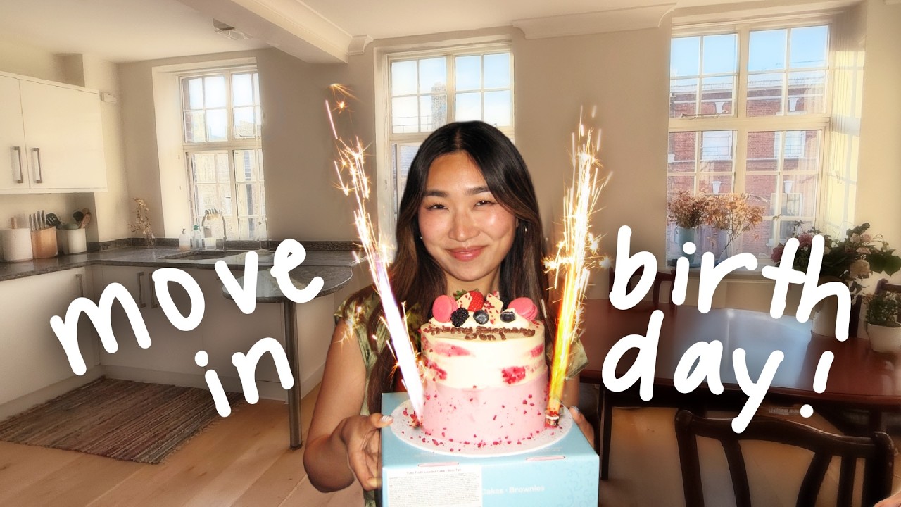 Moving Into My New Apartment in London & Throwing My Birthday Party!