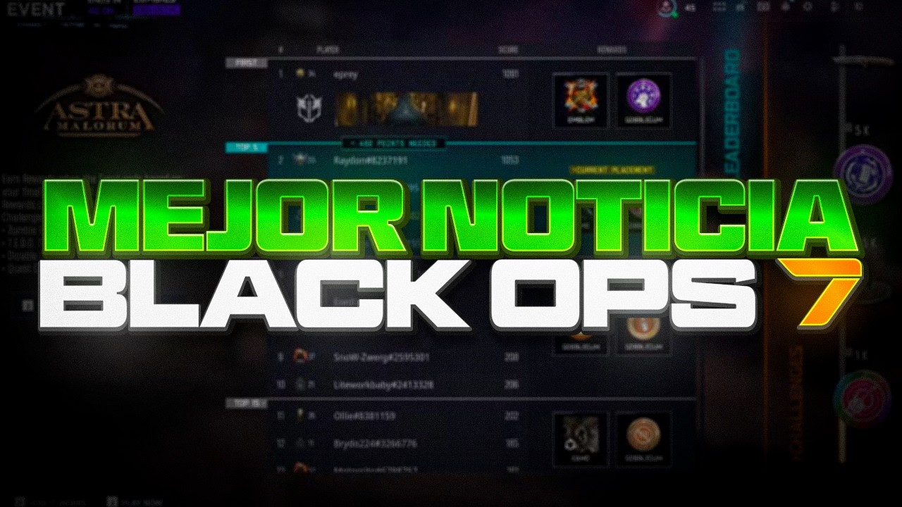ELIMINAN lo PEOR de COD BLACK OPS 7