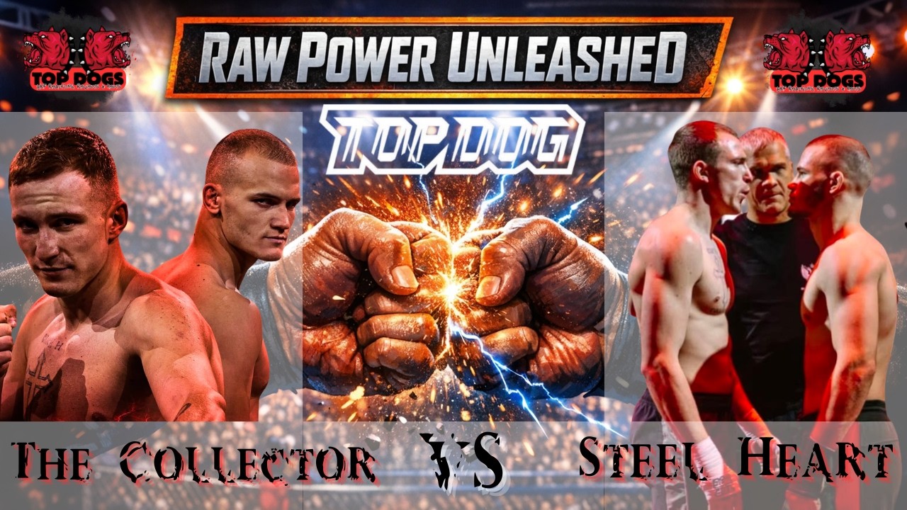 MENACING Top Dog Fist Fighter's Strategic Masterclass unfolds in 3 rounds. Hardened & Test KILLERS.