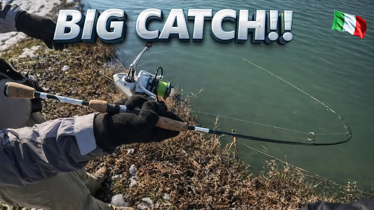Trout fishing for monsters in Italy🇮🇹🫱🏻‍🫲🏼🎣🎣🎣