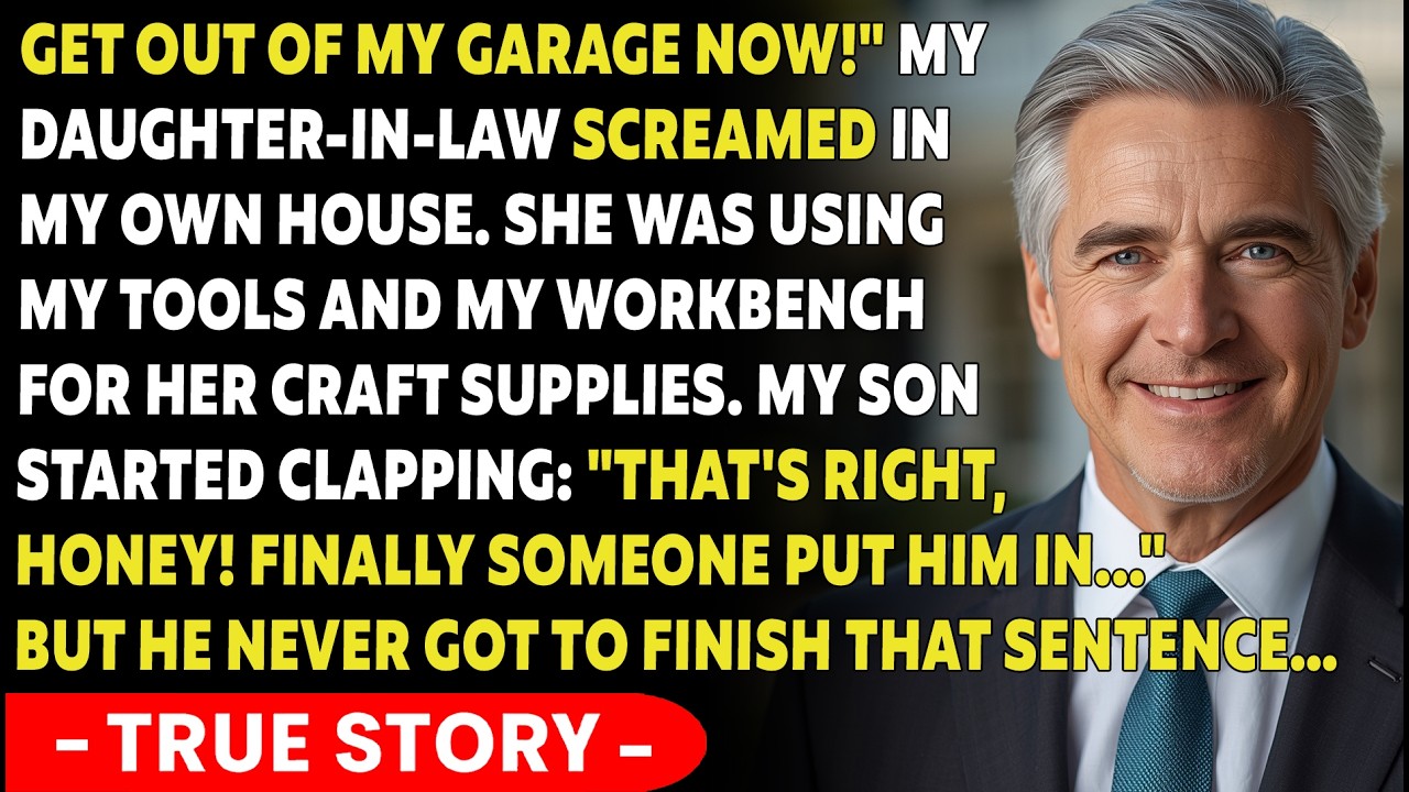 Get Out Of My Garage My Daughter In Law Screamed In My Own Home My Son Applauded, But I.. TRUE STORY