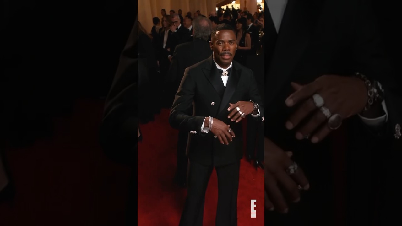 wE! need Colman Domingo to bless us with another glambot tonight 🤲. #glambot #oscars #awardsseason