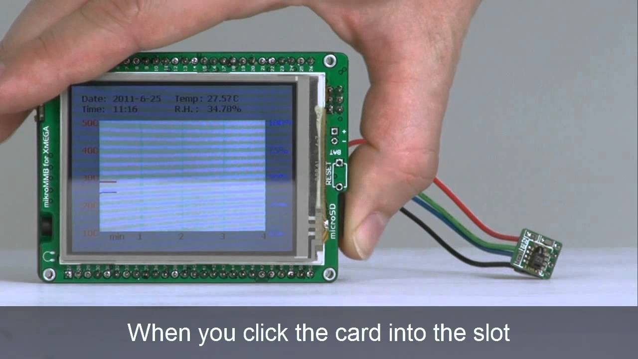 Let's Make Project 07 - Datalogger of temperature and humidity