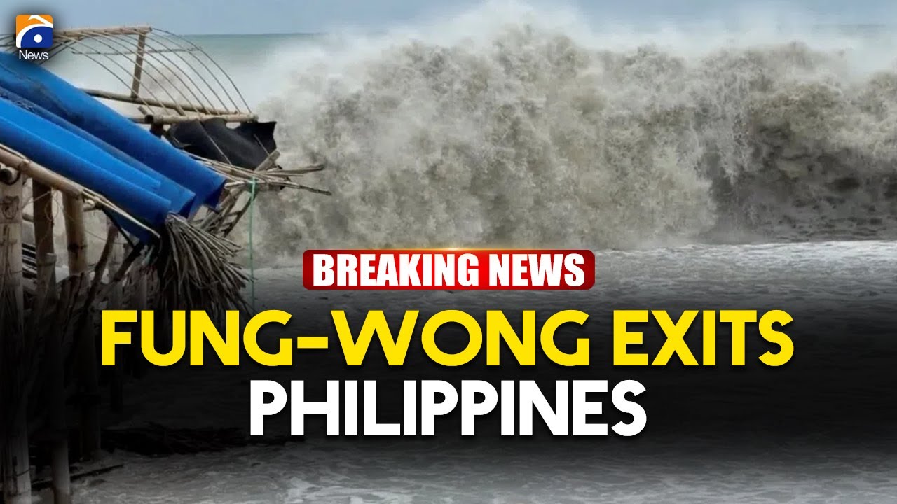 Philippines Weather Update: Fung-Wong Moving Away | Geo News English
