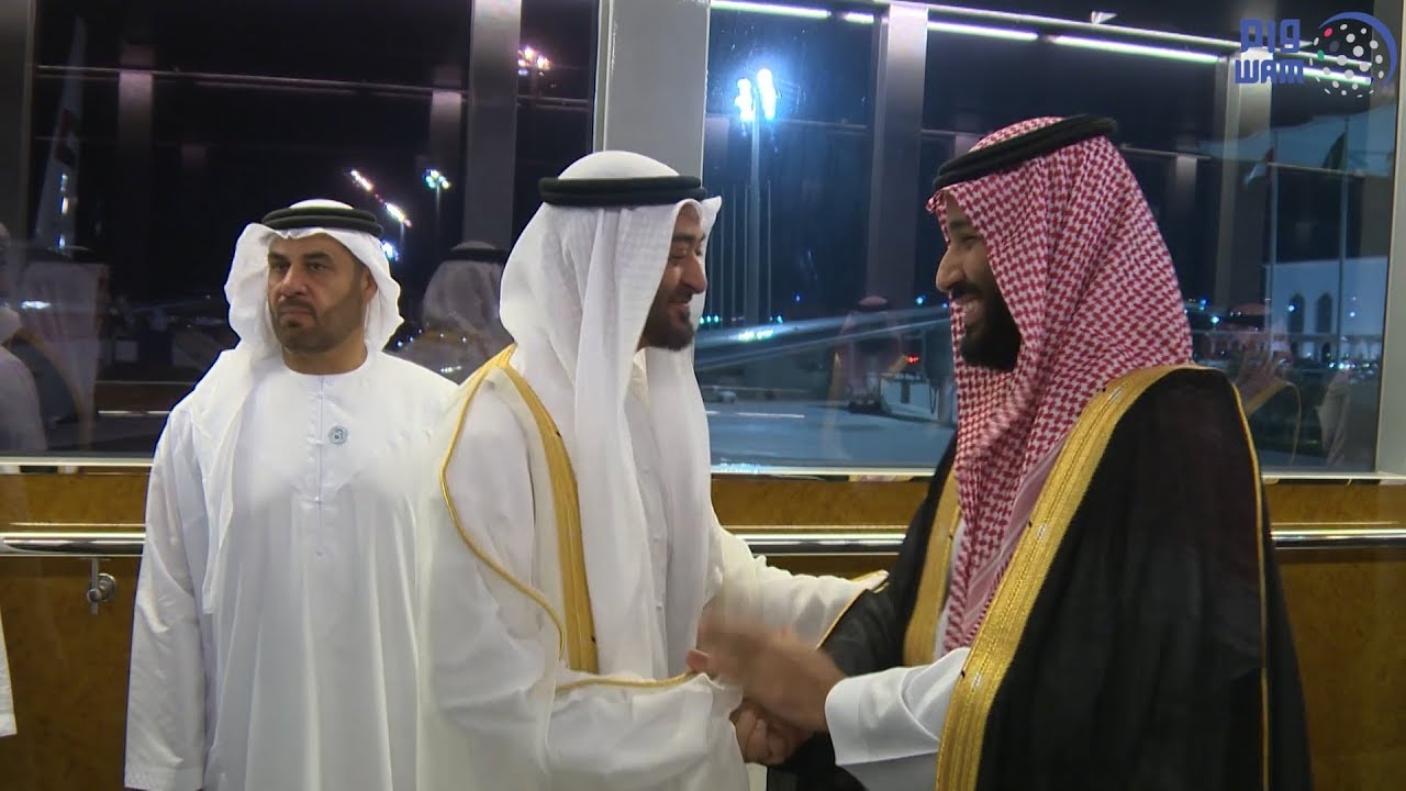 محمد بن زايد يصل إلى جدة