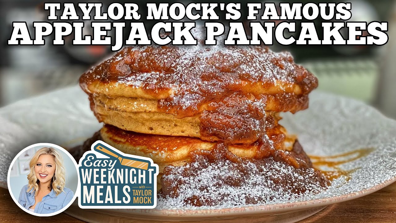 Easy Weeknight Meal: Taylor Mock's Famous Applejack Pancakes