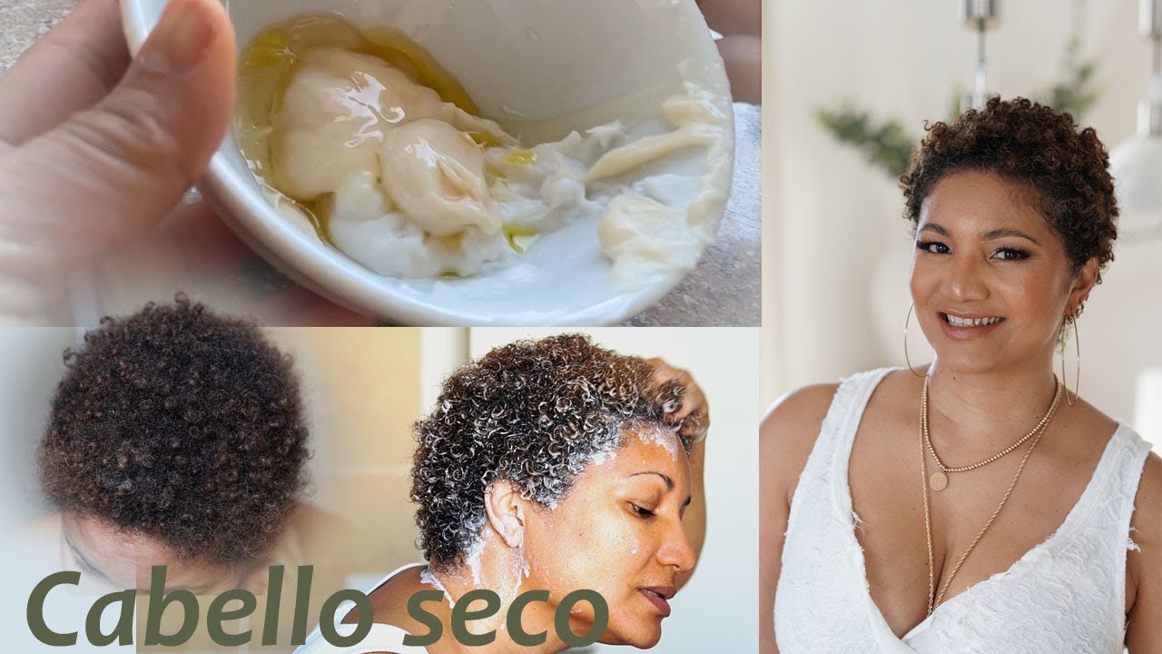 🔴 Como cuidar el cabello seco X una semana 💧 MASCARILLA HIDRATANTE PARA CONTROLAR EL ENCRESPAMIENTO