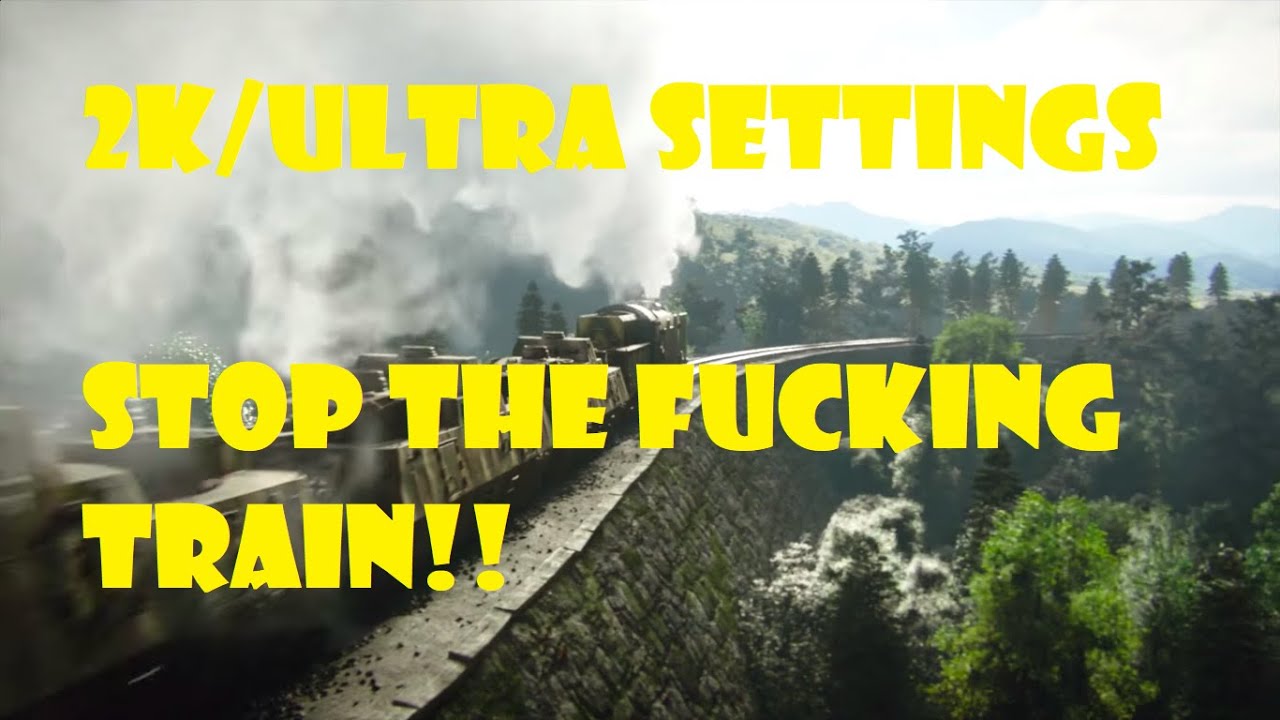 Call of Duty WW2 - Train Mission Campaign Gameplay- Perfect realism! - (4K/ULTRA SETTINGS)