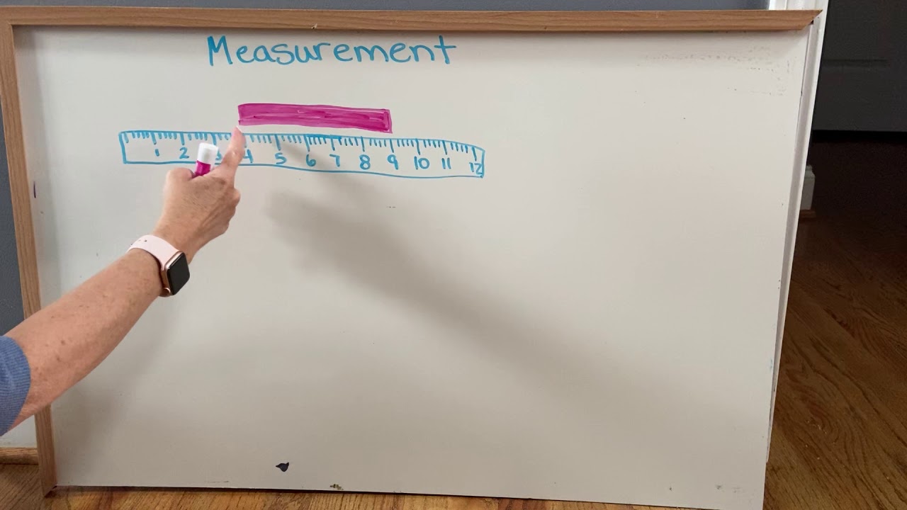 Measure on a ruler not starting at 0
