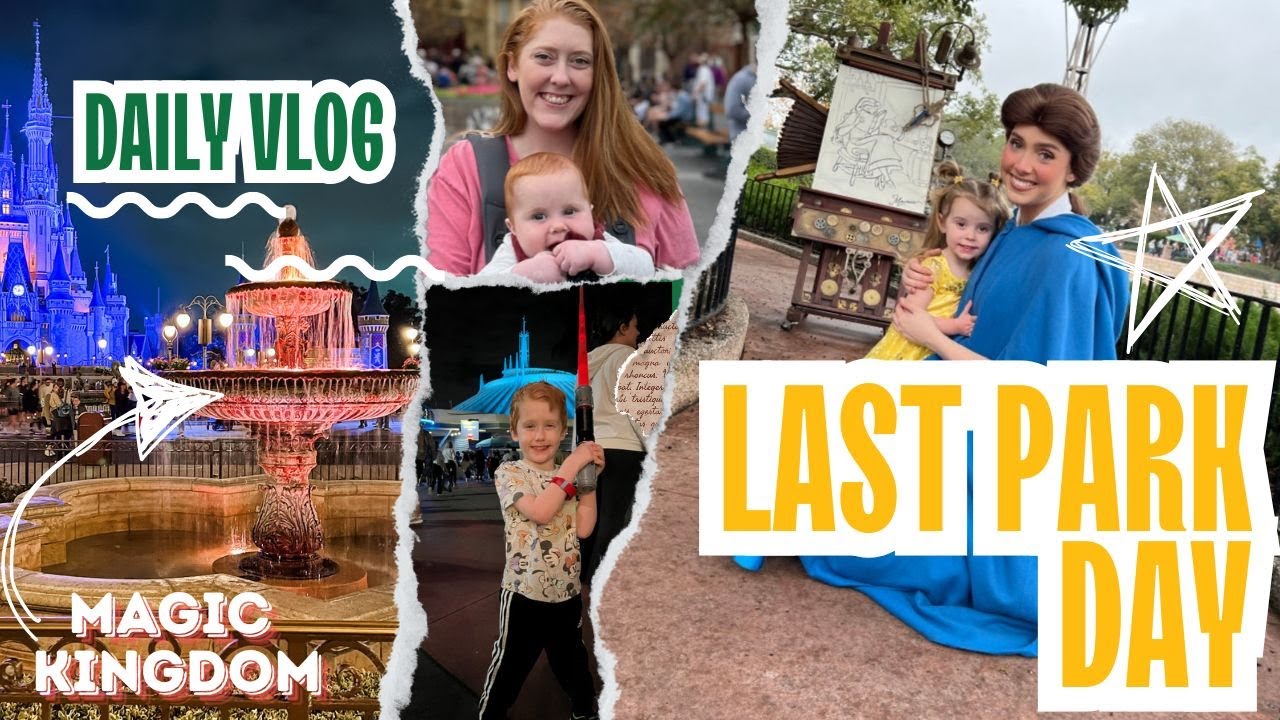 EPCOT Was PACKED! 😅 But Magic Kingdom at Night Made It Worth It! | Disney World Family Vlog