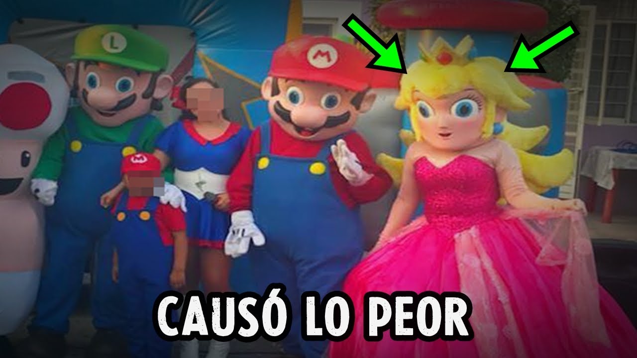 NO DEBIERON CONTRATAR a ESTA BOTARGA de la PRINCESA PEACH...