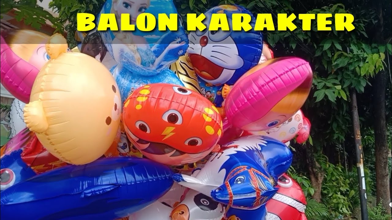 BELI BALON KARAKTER TAPI TETAP YANG DIPILIH KARAKTER BOBOiBOY