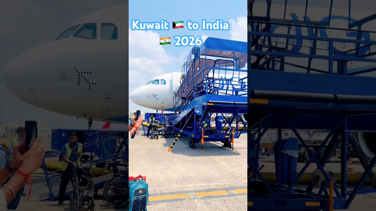 Kuwait 🇰🇼 to India 🇮🇳 2026❤️|| shorts videos #travel #love #kuwait #india #reelitfeelit #shorts