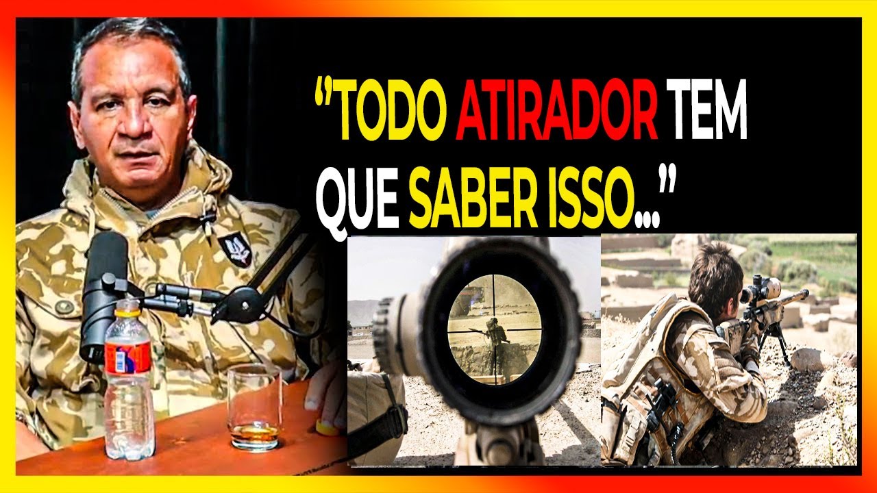 LENDA DO EXÉRCITO BRASILEIRO FALA TUDO SOBRE TIR*0 DE PRECISÃO