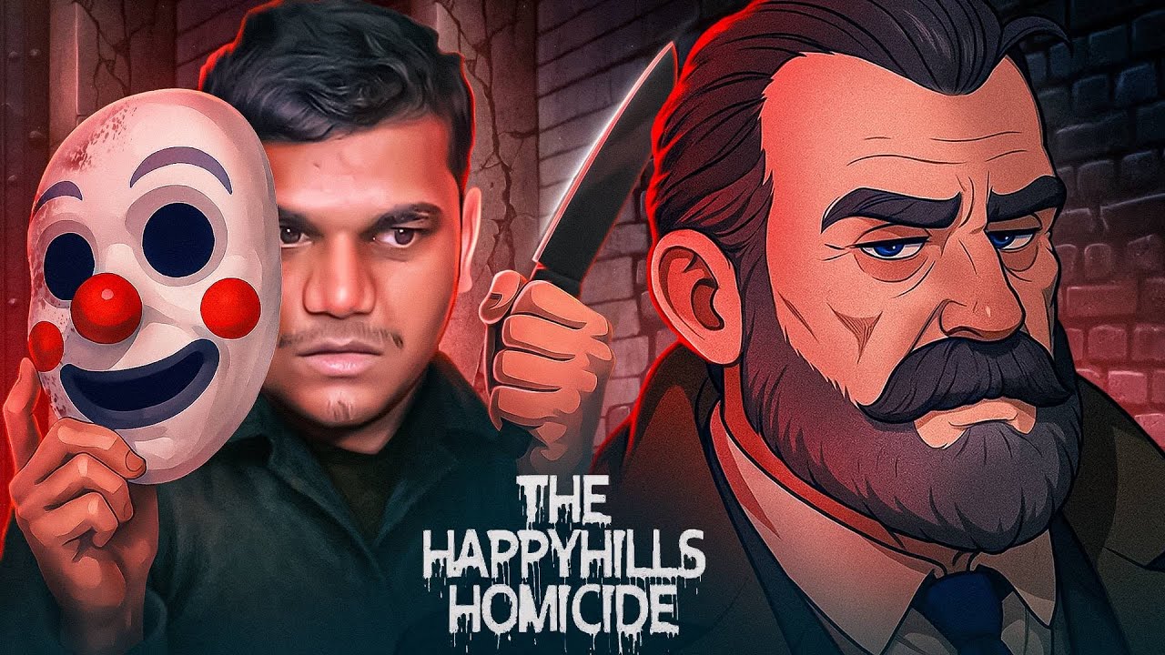 FACE REVEAL OF THE DEADLIEST KILLER | The HappyHills Homicide Episode 1 (Full Game)