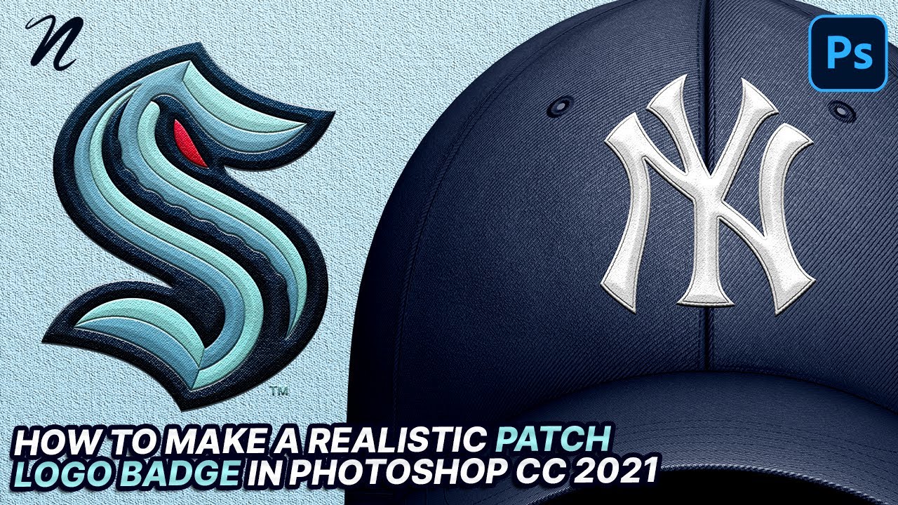 Как создать реалистичный логотип-нашивку в Photoshop CC 2021 + Скачать