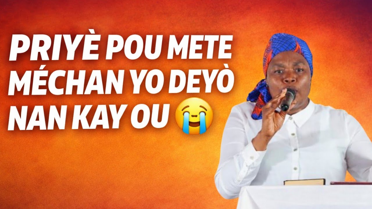 Priyè pou mete méchan yo deyò Lakay ou 😭 ak sr Uguentz #delivrans #sruguentz 