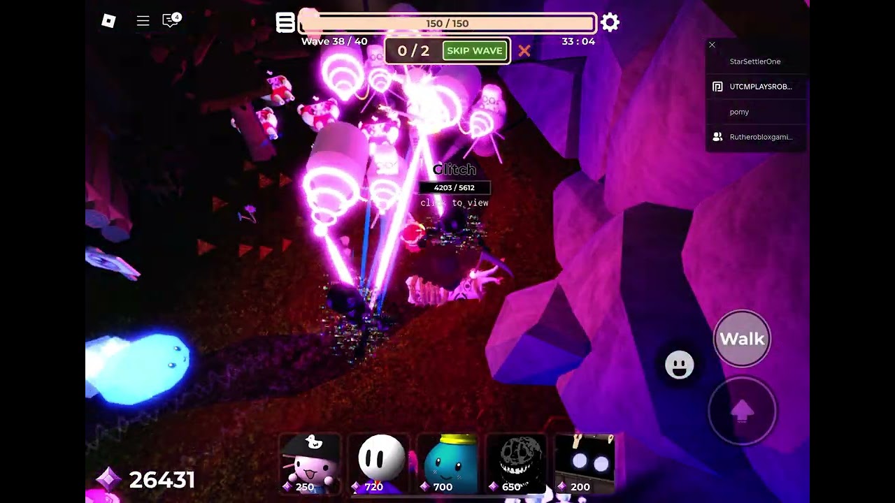 Beating bramble on hard mode in tower hero’s with @ruplaysanygame