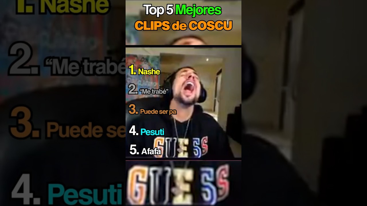 Los 5 MEJORES clips de Coscu 😂 #coscu #shorts