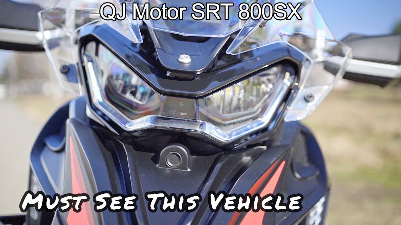 QJ Motor SRT 800SX - Walkaround, detail and engine sound