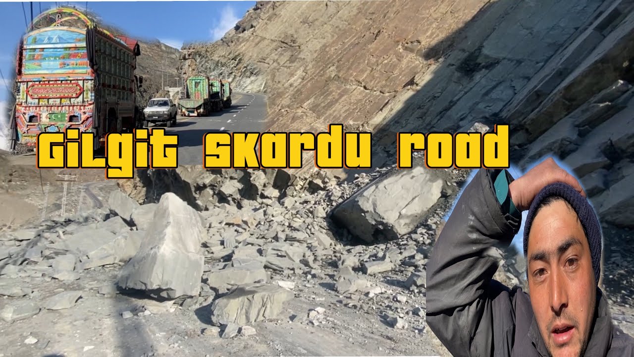 Gilgit to skardu road||block area🤭||video 20/224.