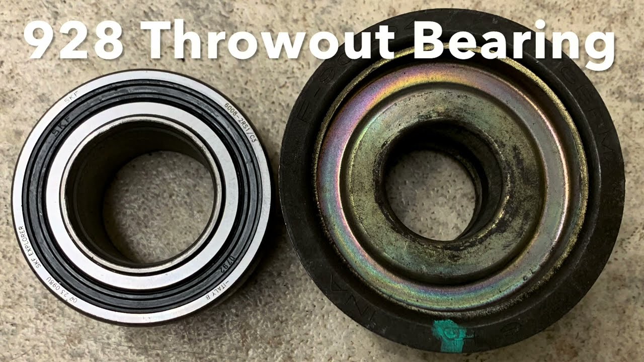 How to Press Out and Press In a Porsche 928 Throwout Bearing