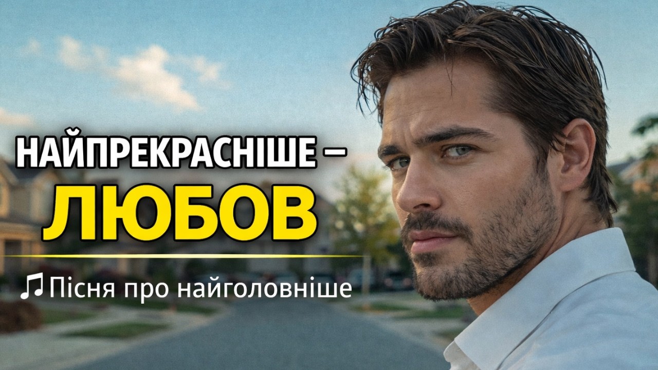 Найпрекрасніше — любов | Емоційна пісня, що лікує серця | Петро Тиша | Official Music Video