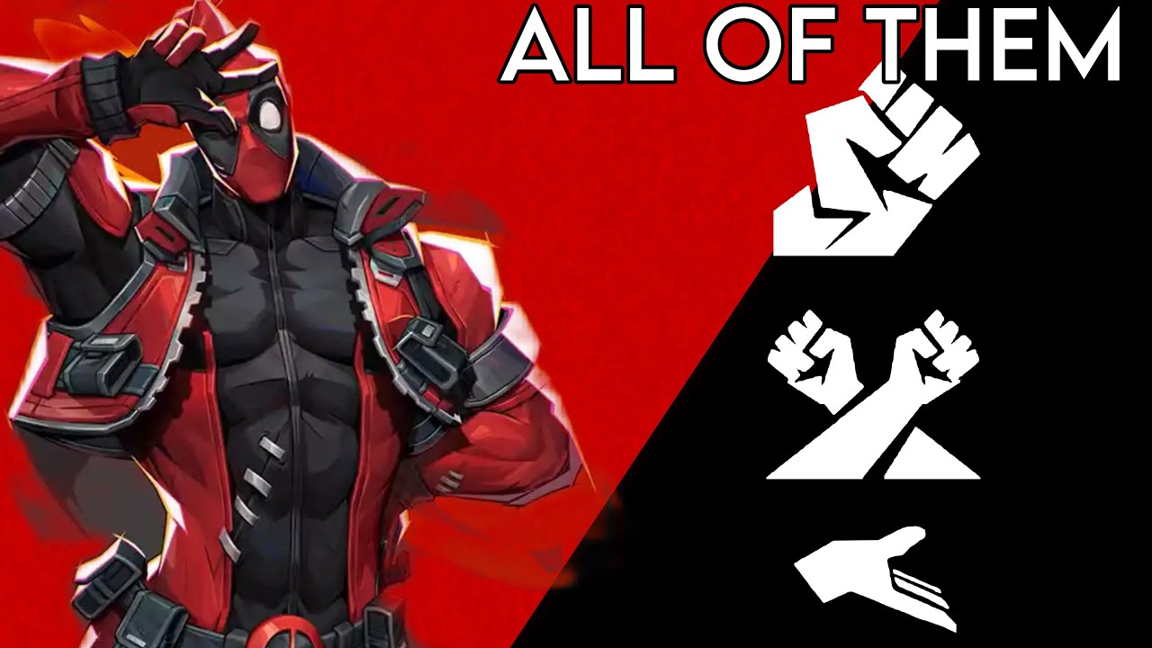 USING EVERY DEADPOOL ROLE IN ONE VIDEO 