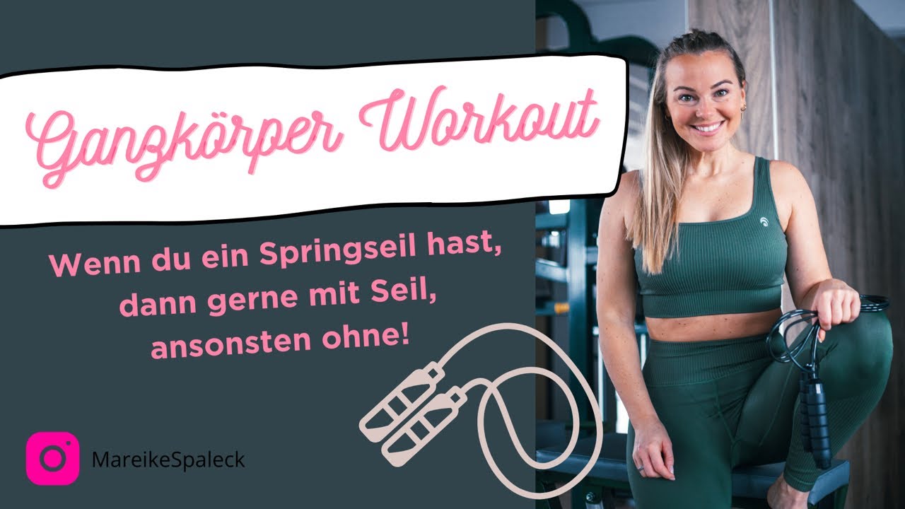 Ganzkörper Workout LIVE mit Springseil