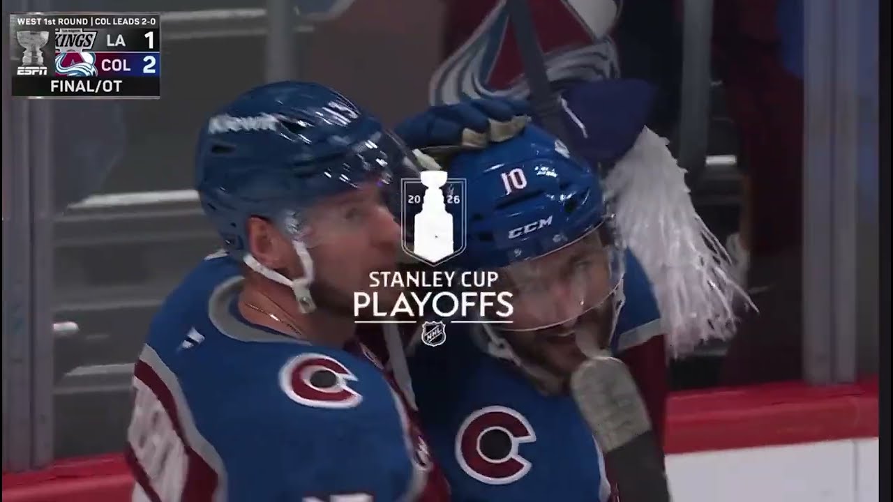 Nicolas Roy OT Goal 2026 Stanley Cup Playoffs WCQF Game 2