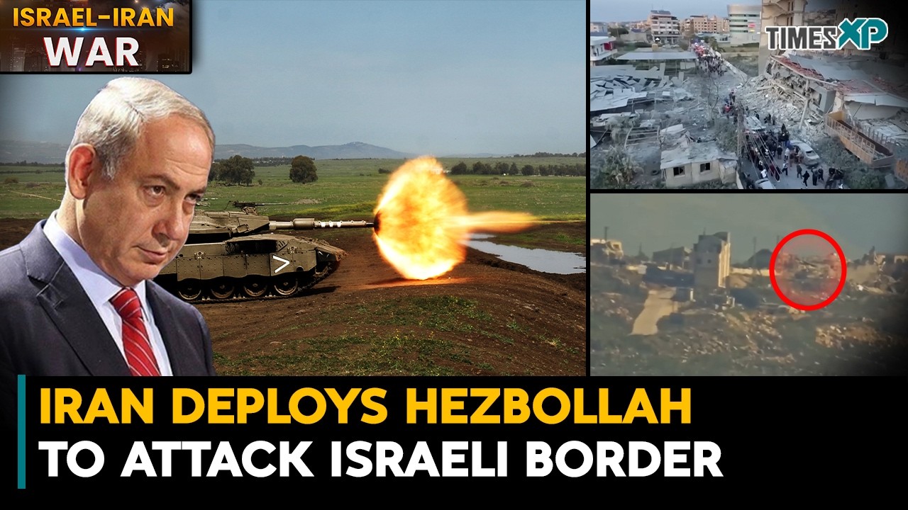 Iran Deploys Hezbollah To Attack Israeli Border, U.S. Watch From Sidelines| Iran-Israel-U.S. War