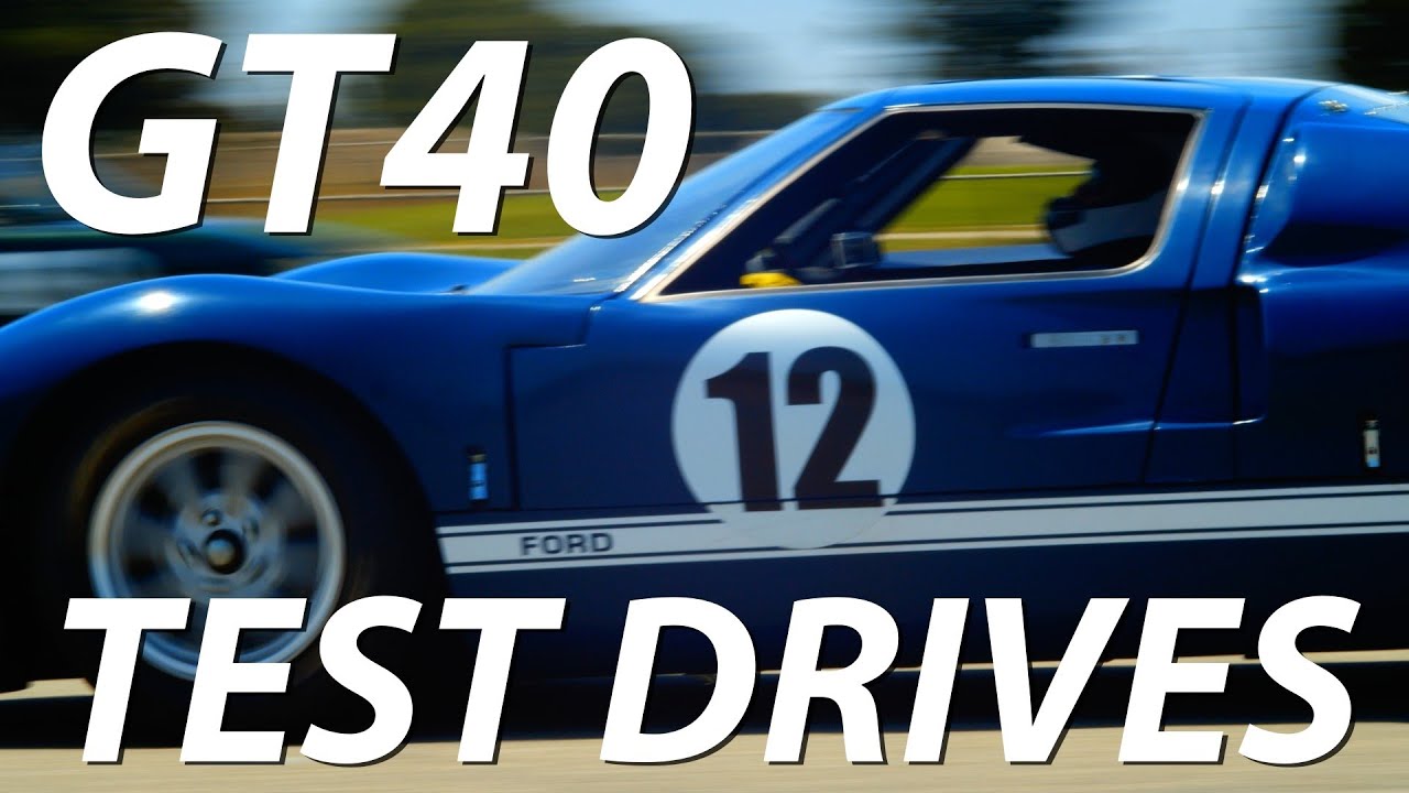 Letting my friends drive my GT40 MKII