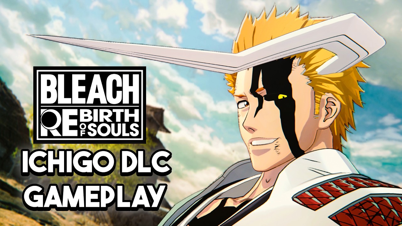 True Shikai Ichigo DLC (TYBW) [Horn of Salvation  Form] Vs Aizen Gameplay | Bleach Rebirth of Souls