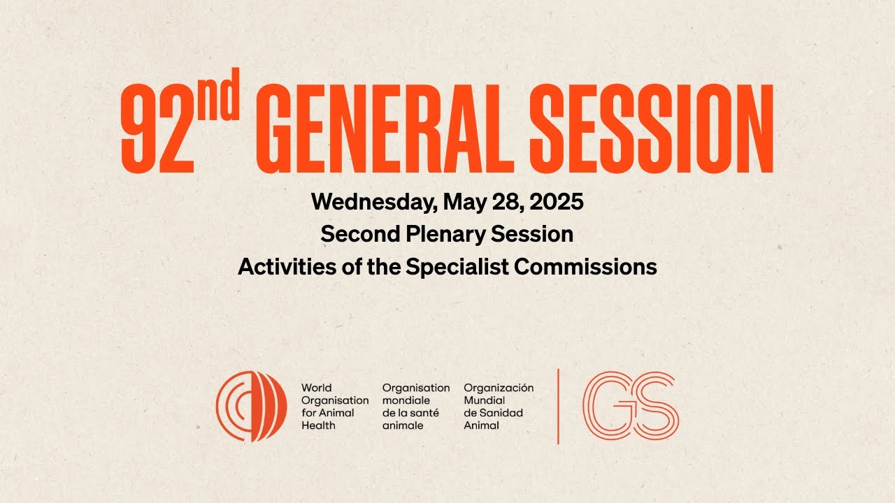 92nd General Session, Second Plenary Session & Activities of the Specialist Comission (May 28, 2025)